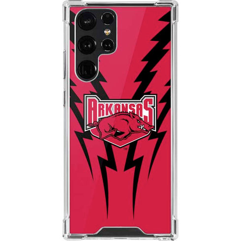 University of Arkansas-Fayetteville Razorbacks Galaxy S22 Ultra Clear Case
