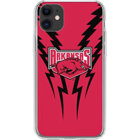 University of Arkansas-Fayetteville Razorbacks iPhone 11 Clear Case