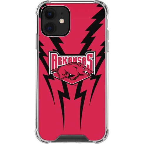 University of Arkansas-Fayetteville Razorbacks iPhone 12 Clear Case