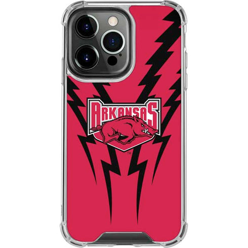 University of Arkansas-Fayetteville Razorbacks iPhone 13 Pro Clear Case