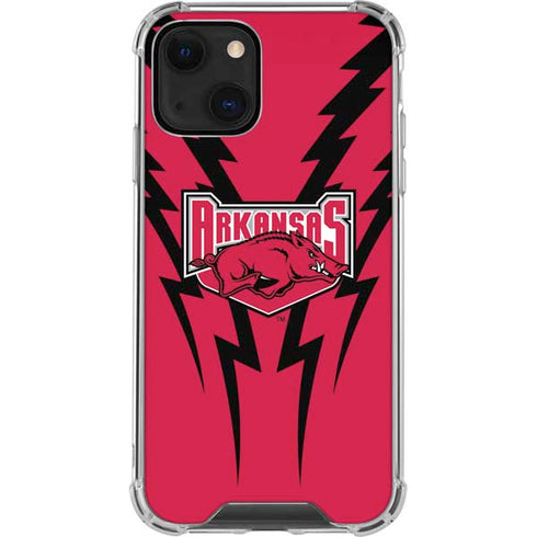 University of Arkansas-Fayetteville Razorbacks iPhone 14 Plus Clear Case