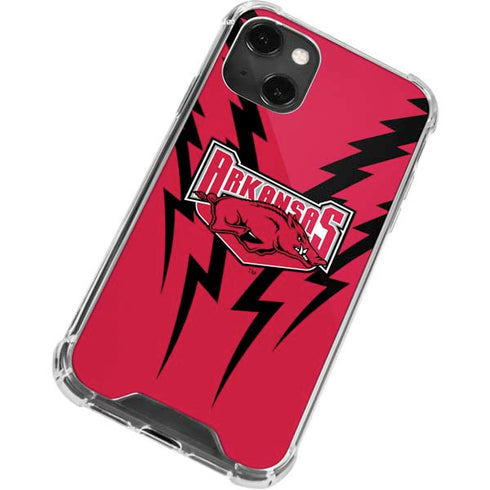 University of Arkansas-Fayetteville Razorbacks iPhone 14 Plus Clear Case