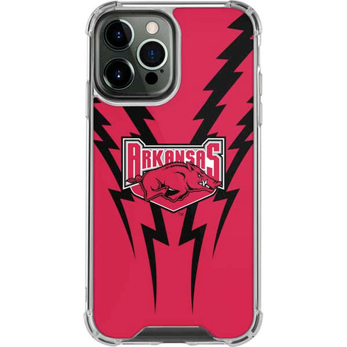 University of Arkansas-Fayetteville Razorbacks iPhone 14 Pro Max Clear Case
