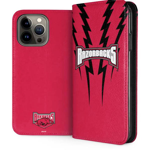 University of Arkansas-Fayetteville Razorbacks iPhone 14 Pro Max Folio Case