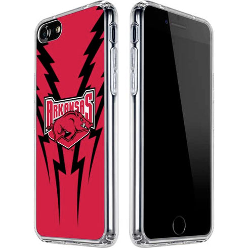 University of Arkansas-Fayetteville Razorbacks iPhone SE (2nd & 3rd Gen) Clear Case