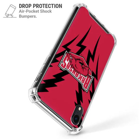 University of Arkansas-Fayetteville Razorbacks iPhone XR Clear Case