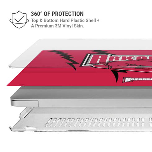 University of Arkansas-Fayetteville Razorbacks MacBook Air 15in (2023-2025) Case plus Skin