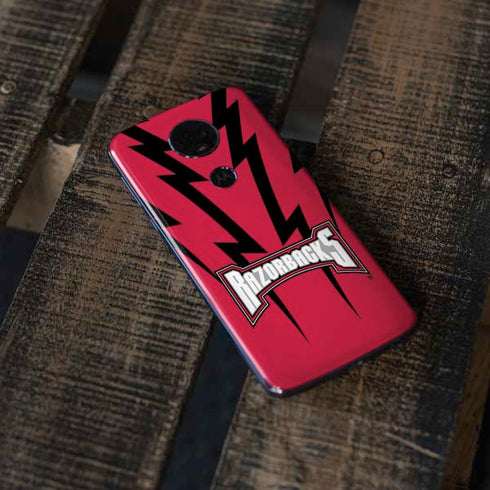University of Arkansas-Fayetteville Razorbacks Moto E5 Plus Skin