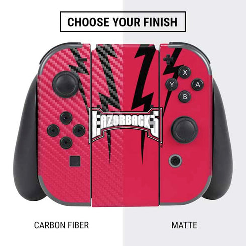 University of Arkansas-Fayetteville Razorbacks Nintendo Switch Bundle Skin