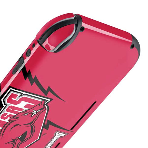 University of Arkansas-Fayetteville Razorbacks Nintendo Switch Lite Skin