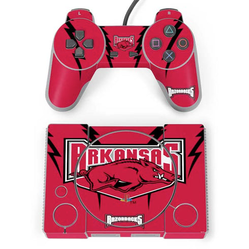 University of Arkansas-Fayetteville Razorbacks PlayStation Classic Bundle Skin