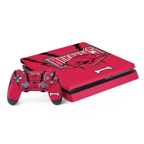 University of Arkansas-Fayetteville Razorbacks PS4 Slim Bundle Skin