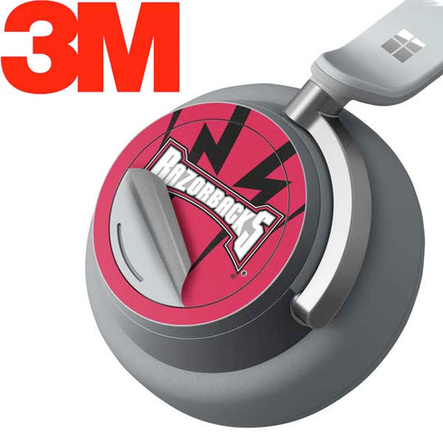 University of Arkansas-Fayetteville Razorbacks Surface Headphones Skin