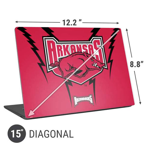 University of Arkansas-Fayetteville Razorbacks Universal Laptop 15in (12.2 x 8.8in) Skin