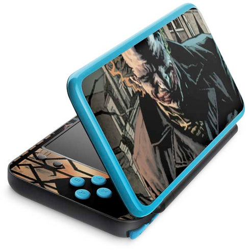 DC Comics The Joker Walking Dark Grounds Comic Art By Lee Bermejo Nintendo 2DS XL (2017) Skin