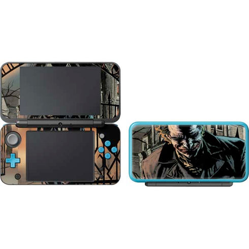 DC Comics The Joker Walking Dark Grounds Comic Art By Lee Bermejo Nintendo 2DS XL (2017) Skin