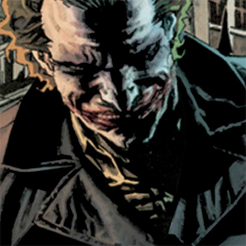 DC Comics The Joker Walking Dark Grounds Comic Art By Lee Bermejo Nintendo 2DS XL (2017) Skin