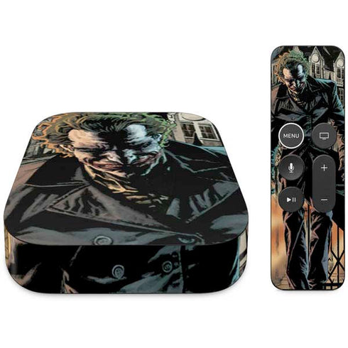 DC Comics The Joker Walking Dark Grounds Comic Art By Lee Bermejo Apple TV Skin