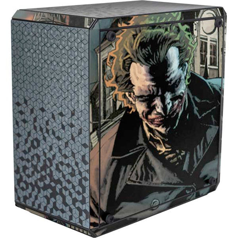 DC Comics The Joker Walking Dark Grounds Comic Art By Lee Bermejo Cooler Master MasterBox Q300L Mini Tower Skin