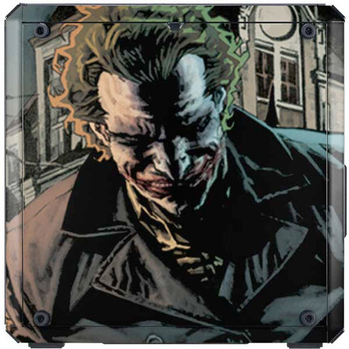 DC Comics The Joker Walking Dark Grounds Comic Art By Lee Bermejo Cooler Master MasterBox Q300L Mini Tower Skin