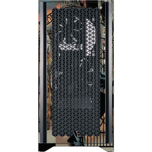 DC Comics The Joker Walking Dark Grounds Comic Art By Lee Bermejo Corsair 4000D Tempered Glass Mid-Tower ATX Case Skin