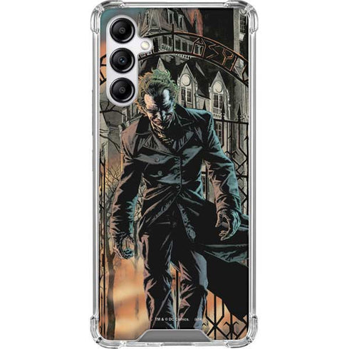 DC Comics The Joker Walking Dark Grounds Comic Art By Lee Bermejo Galaxy A14 5G Clear Case