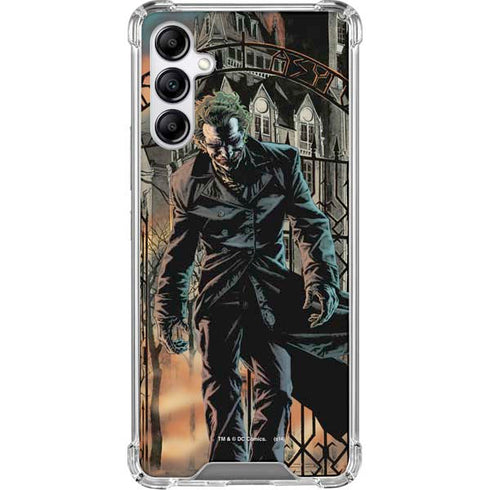 DC Comics The Joker Walking Dark Grounds Comic Art By Lee Bermejo Galaxy A15 5G Clear Case
