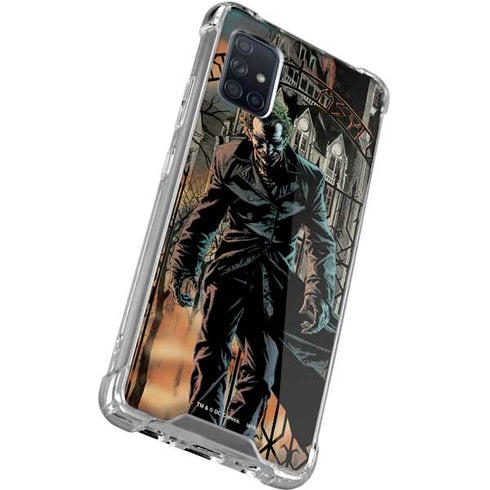 DC Comics The Joker Walking Dark Grounds Comic Art By Lee Bermejo Galaxy A71 5G Clear Case