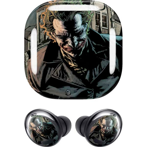 DC Comics The Joker Walking Dark Grounds Comic Art By Lee Bermejo Galaxy Buds Pro Skin