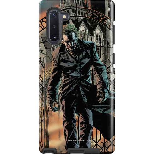 DC Comics The Joker Walking Dark Grounds Comic Art By Lee Bermejo Galaxy Note 10 Pro Case