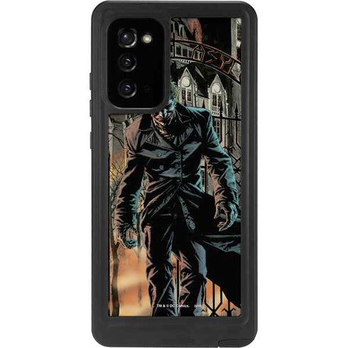 DC Comics The Joker Walking Dark Grounds Comic Art By Lee Bermejo Galaxy Note20 5G Waterproof Case