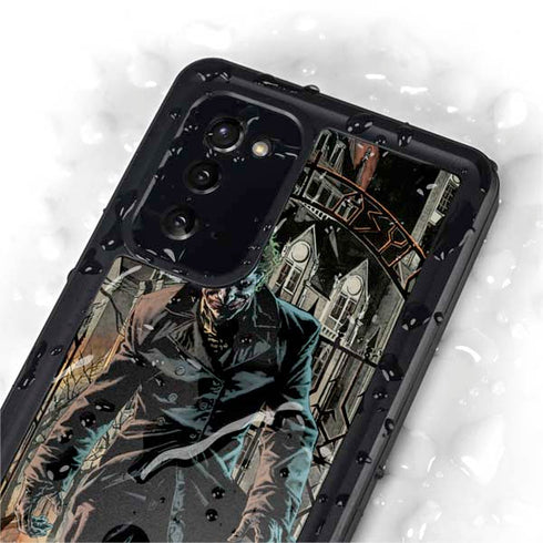 DC Comics The Joker Walking Dark Grounds Comic Art By Lee Bermejo Galaxy Note20 5G Waterproof Case