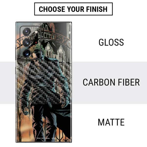 DC Comics The Joker Walking Dark Grounds Comic Art By Lee Bermejo Galaxy Note20 Ultra 5G Skin