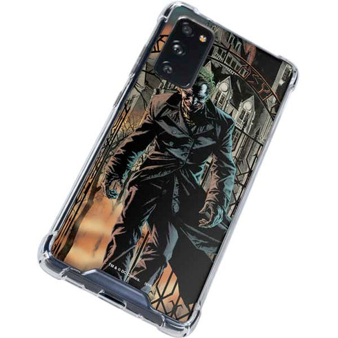 DC Comics The Joker Walking Dark Grounds Comic Art By Lee Bermejo Galaxy S20 FE Clear Case