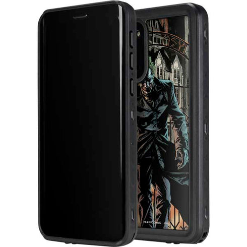 DC Comics The Joker Walking Dark Grounds Comic Art By Lee Bermejo Galaxy S20 Plus Waterproof Case