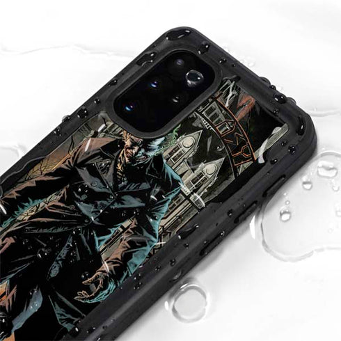 DC Comics The Joker Walking Dark Grounds Comic Art By Lee Bermejo Galaxy S20 Plus Waterproof Case