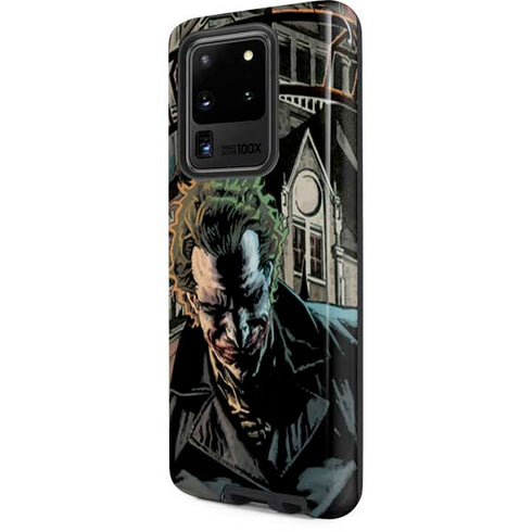 DC Comics The Joker Walking Dark Grounds Comic Art By Lee Bermejo Galaxy S20 Ultra 5G Pro Case