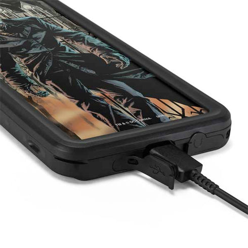 DC Comics The Joker Walking Dark Grounds Comic Art By Lee Bermejo Galaxy S20 Waterproof Case