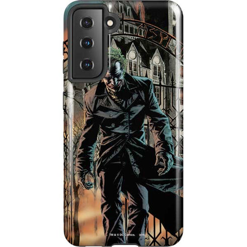 DC Comics The Joker Walking Dark Grounds Comic Art By Lee Bermejo Galaxy S21 5G Pro Case