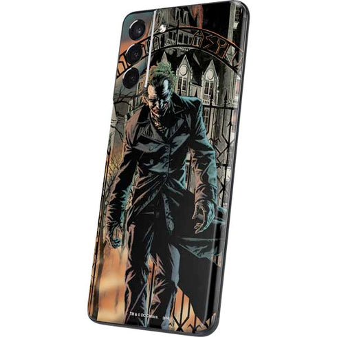 DC Comics The Joker Walking Dark Grounds Comic Art By Lee Bermejo Galaxy S21 5G Skin