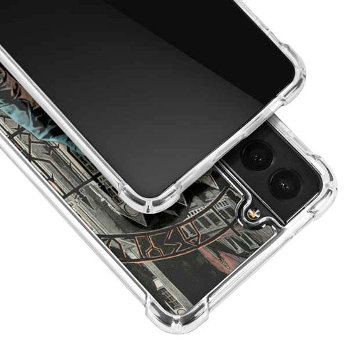 DC Comics The Joker Walking Dark Grounds Comic Art By Lee Bermejo Galaxy S21 Plus 5G Clear Case