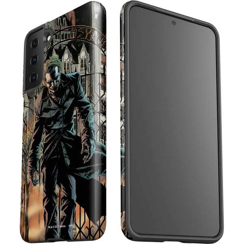 DC Comics The Joker Walking Dark Grounds Comic Art By Lee Bermejo Galaxy S21 Plus 5G Pro Case
