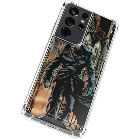 DC Comics The Joker Walking Dark Grounds Comic Art By Lee Bermejo Galaxy S21 Ultra 5G Clear Case