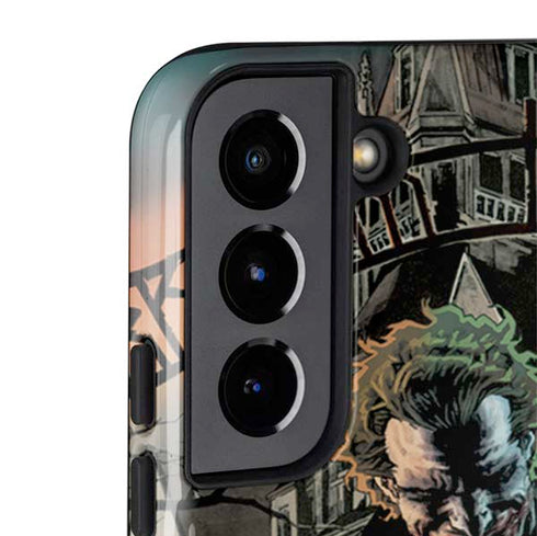 DC Comics The Joker Walking Dark Grounds Comic Art By Lee Bermejo Galaxy S22 Plus Pro Case