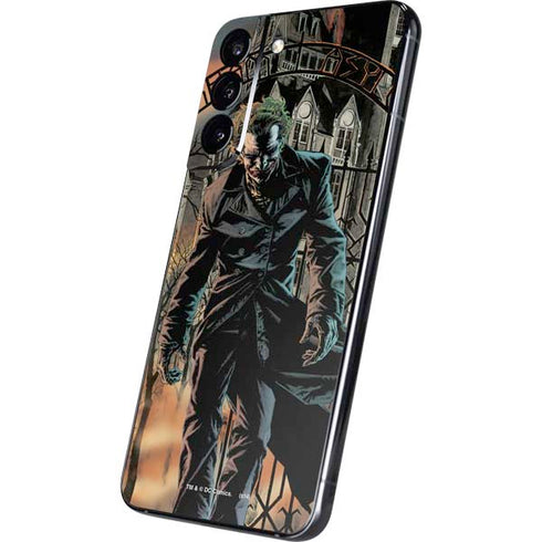 DC Comics The Joker Walking Dark Grounds Comic Art By Lee Bermejo Galaxy S22 Plus Skin
