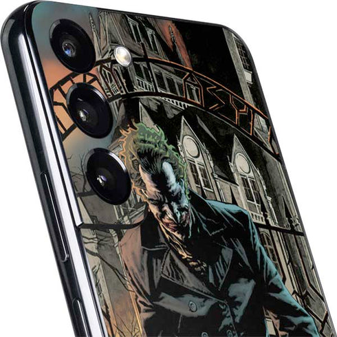 DC Comics The Joker Walking Dark Grounds Comic Art By Lee Bermejo Galaxy S22 Plus Skin