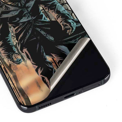 DC Comics The Joker Walking Dark Grounds Comic Art By Lee Bermejo Galaxy S22 Plus Skin