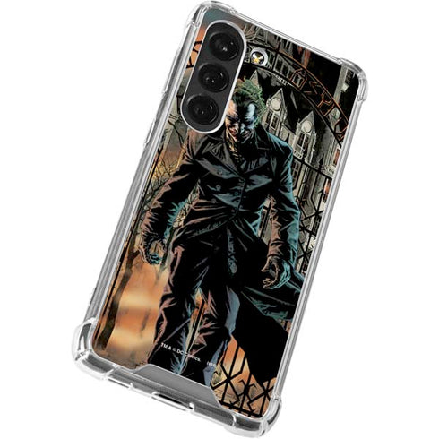 DC Comics The Joker Walking Dark Grounds Comic Art By Lee Bermejo Galaxy S23 Clear Case