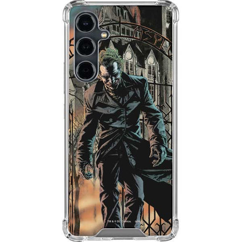 DC Comics The Joker Walking Dark Grounds Comic Art By Lee Bermejo Galaxy S23 FE Clear Case