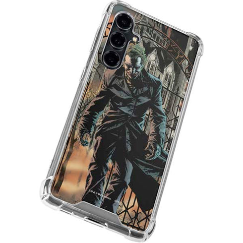 DC Comics The Joker Walking Dark Grounds Comic Art By Lee Bermejo Galaxy S23 FE Clear Case